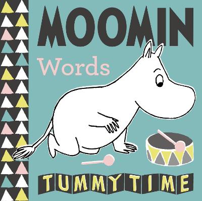 Book cover for Moomin Baby: Words Tummy Time Concertina Book