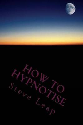 Book cover for How to Hypnotise