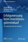 Book cover for Erfolgsmessung beim Investitionsgütereinkauf