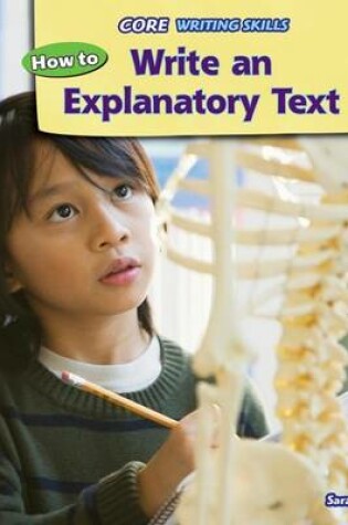 Cover of How to Write an Explanatory Text