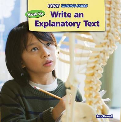 Cover of How to Write an Explanatory Text