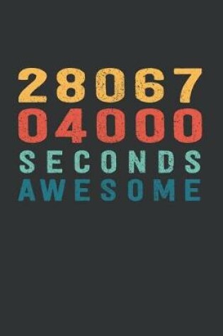 Cover of 2 806 704 000 Seconds Awesome