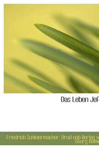 Cover of Das Leben Jefu