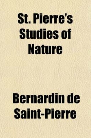 Cover of St. Pierre's Studies of Nature