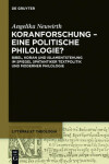 Book cover for Koranforschung Eine Politische Philologie?