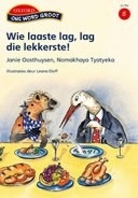 Book cover for Wie laaste lag, lag die lekkerste!: Vlak 5 leesboek 3