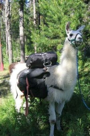 Cover of Llama with a Pack Adventure Camping Journal