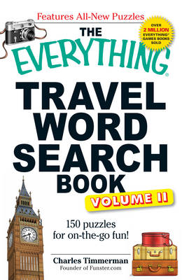 Book cover for The Everything Travel Word Search Book, Volume 2