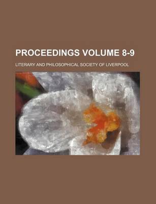 Book cover for Proceedings Volume 8-9