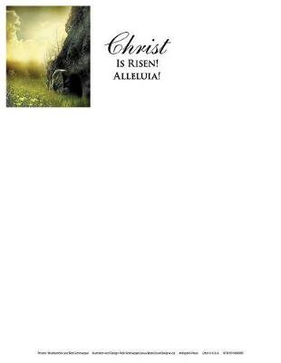 Cover of Christ Sunrise Easter Letterhead (Pkg of 50)