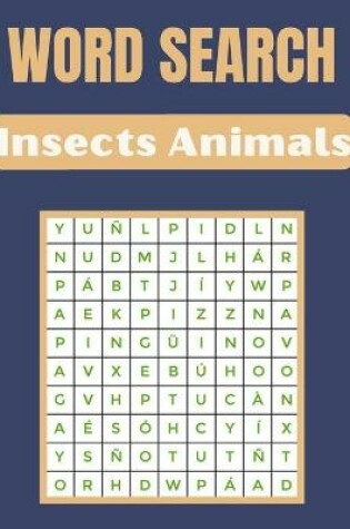 Cover of Word Search Insects Animals
