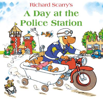 Book cover for A Day at the Police Station