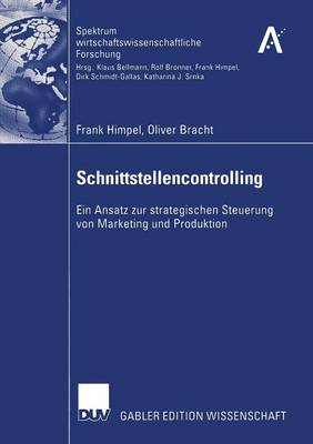 Cover of Schnittstellencontrolling