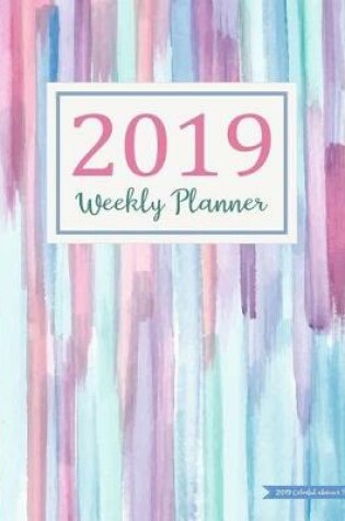 Cover of 2019 Colorful Abstract Planner