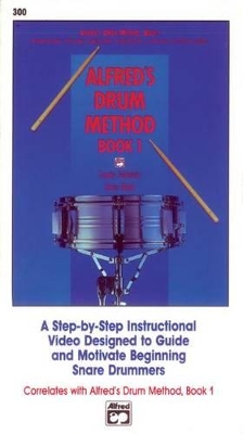 Book cover for Alfred's Drum Method Video 1