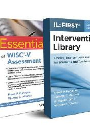 Cover of Essentials of WISC-V Assessment with Intervention Library (FIRST) v1.0 Access Card Set