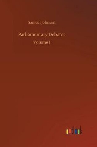 Cover of Parliamentary Debates