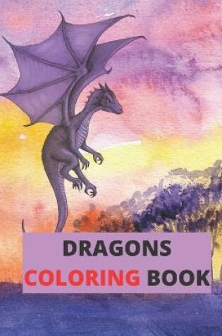 Cover of Dragons Coloring Book