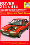 Book cover for Rover 214 and 414 (89-96) Service and Repair Manual