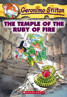 Book cover for The Temple of the Ruby of Fire