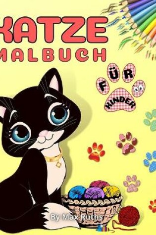 Cover of Katze Malbuch Fur Kinder