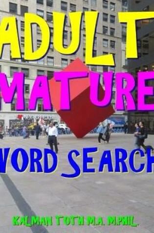 Cover of Adult Mature Word Search