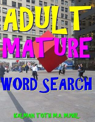 Book cover for Adult Mature Word Search