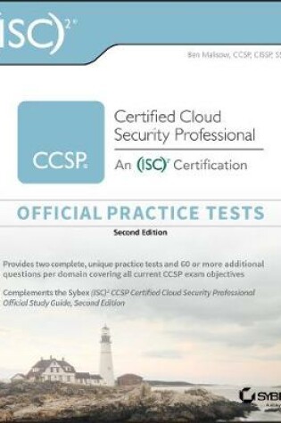 Cover of (ISC)2 CCSP Certified Cloud Security Professional Official Practice Tests