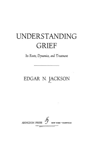 Book cover for Understanding Grief