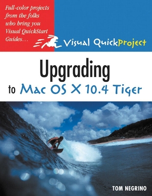 Book cover for Upgrading to Mac OS X 10.4 Tiger