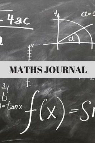 Cover of Maths Journal