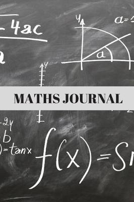 Book cover for Maths Journal