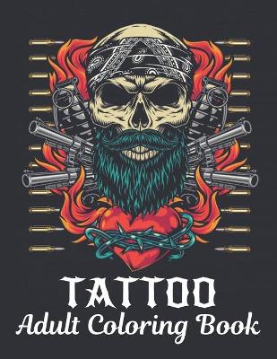 Cover of Tattoo Adult Coloring Book