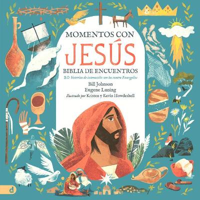 Book cover for Momentos Con Jesús - Biblia de Encuentros