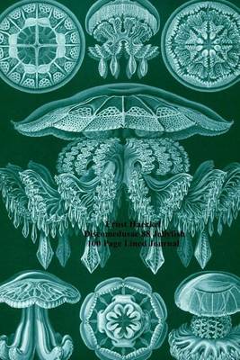 Book cover for Ernst Haeckel Discomedusae 88 Jellyfish 100 Page Lined Journal