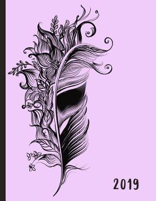 Book cover for Boho Feather Quill - Lavender Purple