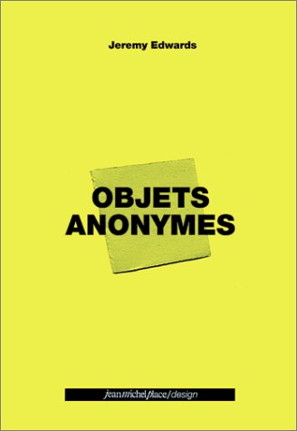 Book cover for Jeremy Edwards: Objets Anonymes