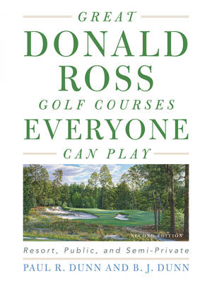 Book cover for Great Donald Ross Golf Courses Everyone Can Play