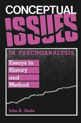 Book cover for Conceptual Issues in Psychoanalysis