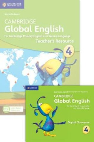 Cover of Cambridge Global English Stage 4 2017 Teacher's Resource Book with Digital Classroom (1 Year)