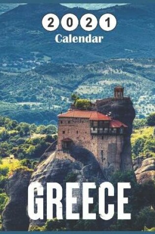 Cover of greece 2021 Calendar