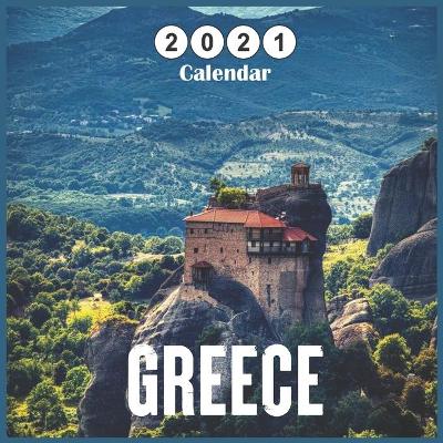 Book cover for greece 2021 Calendar