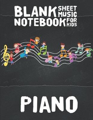 Book cover for Blank Sheet Music Notebook for Kids