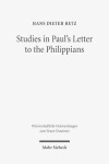 Book cover for Studies in Paul's Letter to the Philippians