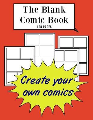 Book cover for The Blank Comic Book
