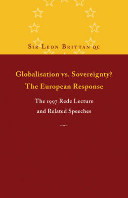 Book cover for Globalisation vs. Sovereignty? The European Response