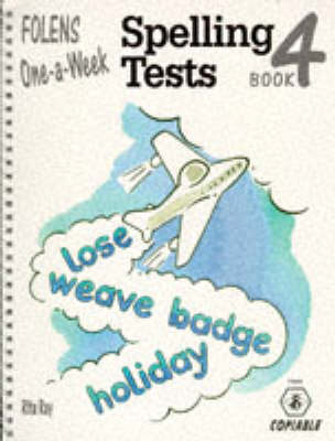 Book cover for One-a-Week Spelling Tests