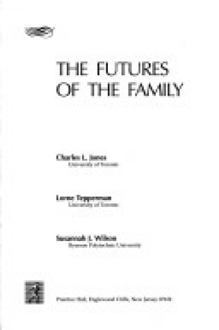 Cover of The Futures of the Family