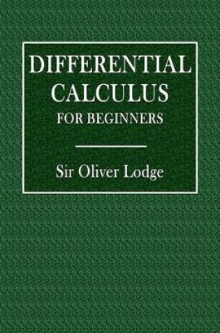 Cover of Differential Calculus for Beginners