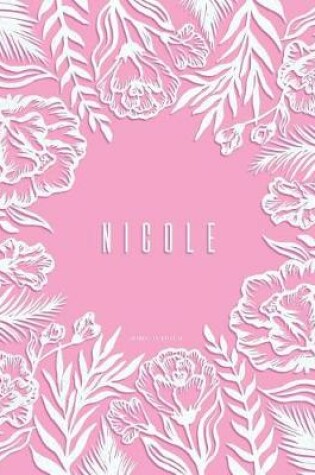 Cover of Nicole Journal to Write in